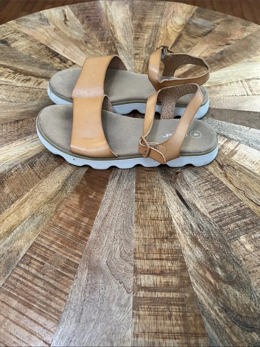 Cat & Jack Tan Strap Kids Sandals